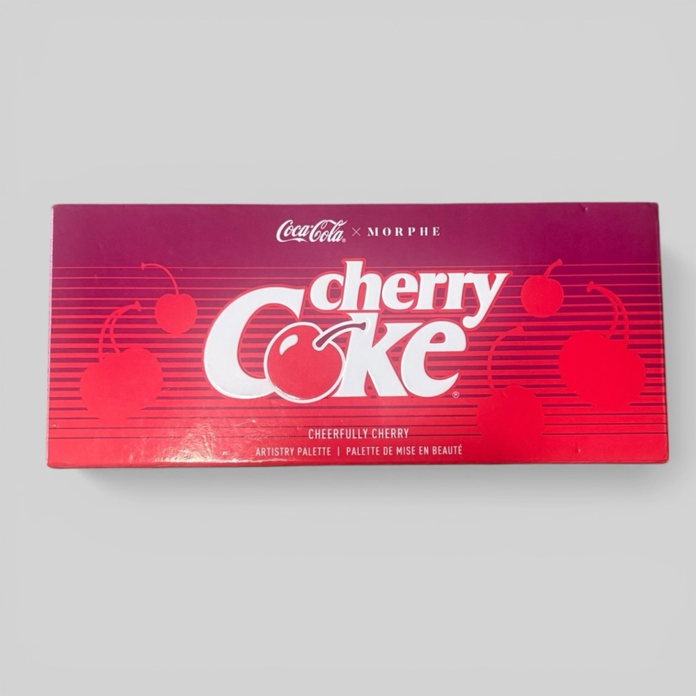 Morphe x Coca-Cola Cherry Coke Cheerfully Cherry Artistry Palette Brand New Box